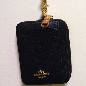 Coach Zip Card Case